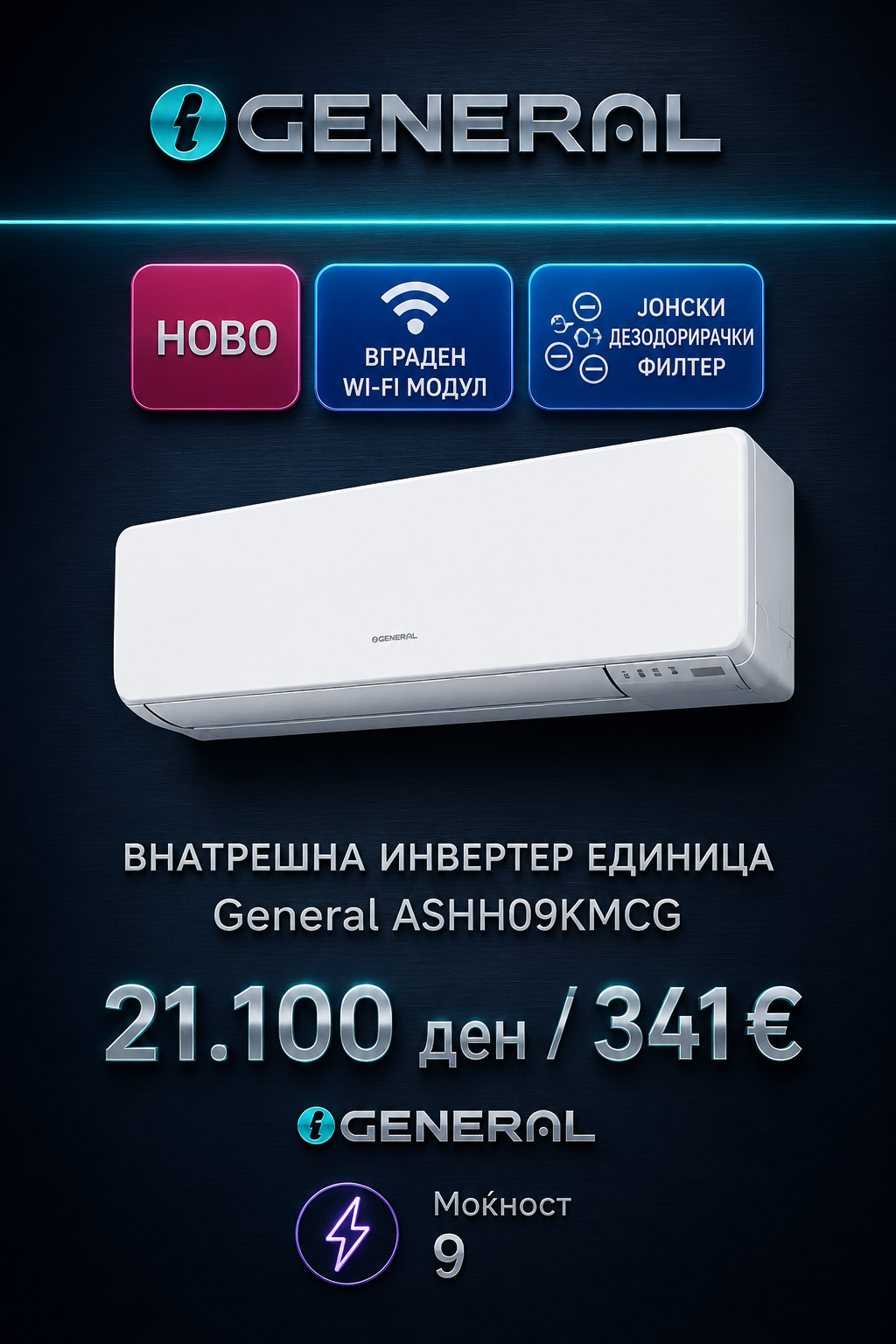 General — Мулти-сплит систем 13