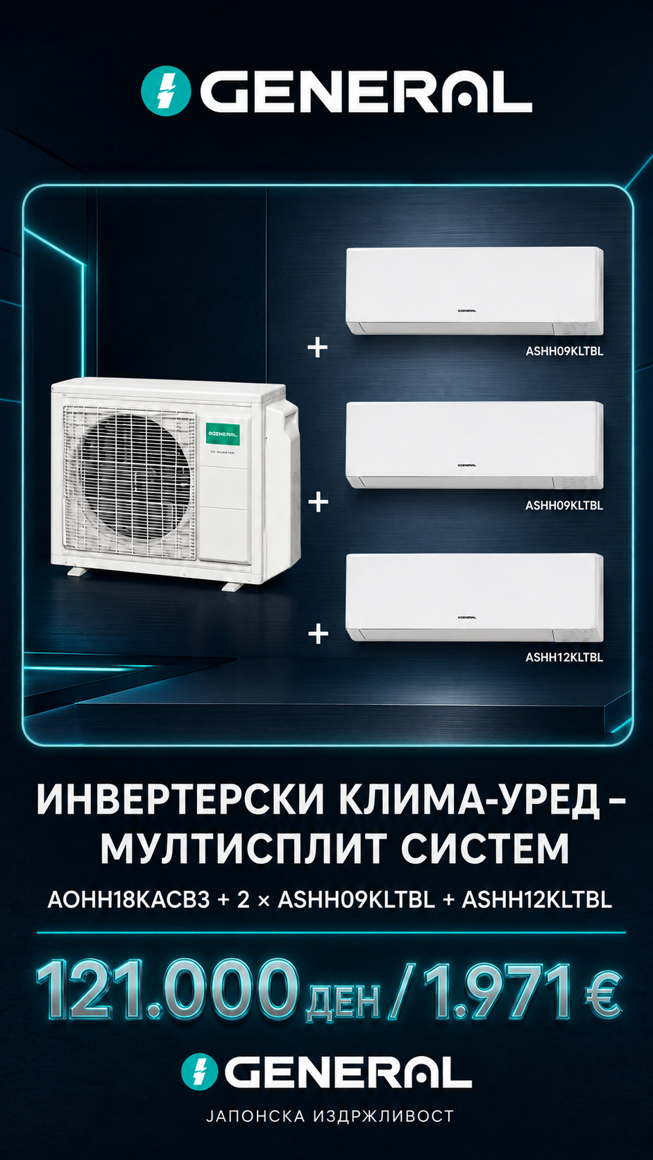 General — Мулти-сплит систем 15