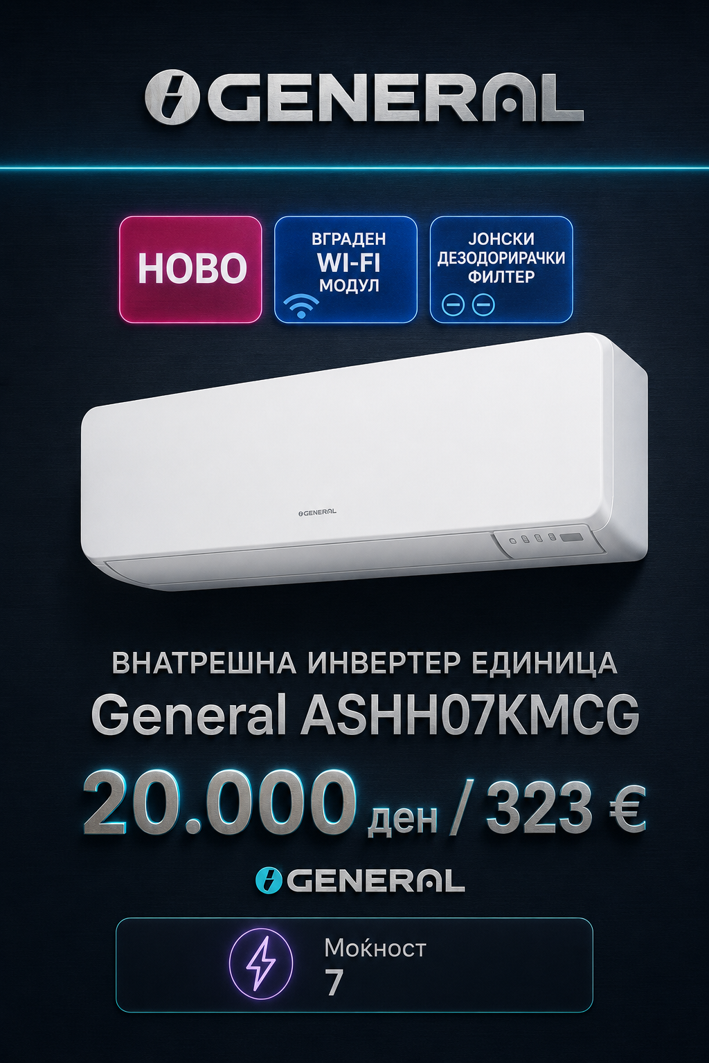 General — Мулти-сплит систем 9