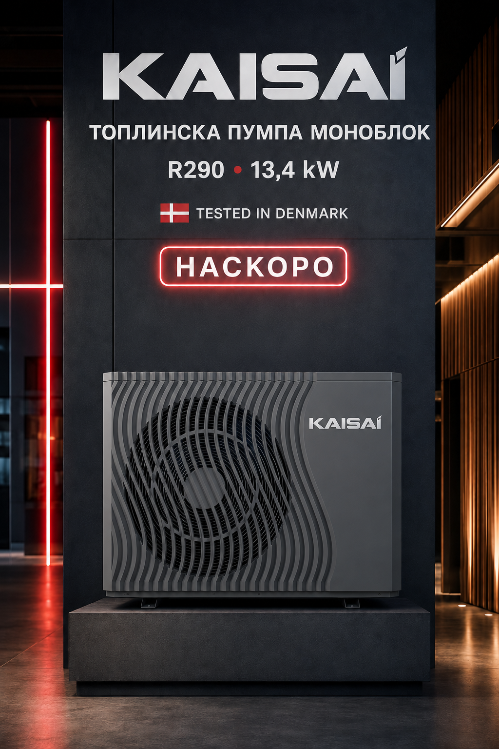 Топлинска пумпа моноблок Kaisai Heat 2